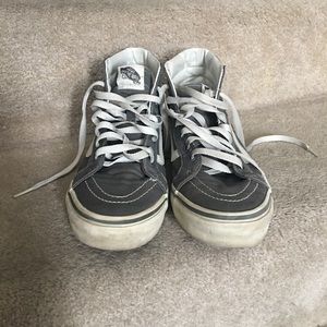 Grey Vans Sk8-Hi Women’s Size 9